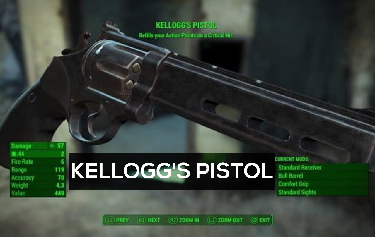 Fallout 4 Unique Weapons