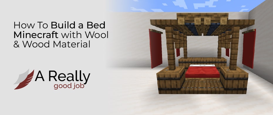 How to Build a Bed Minecraft